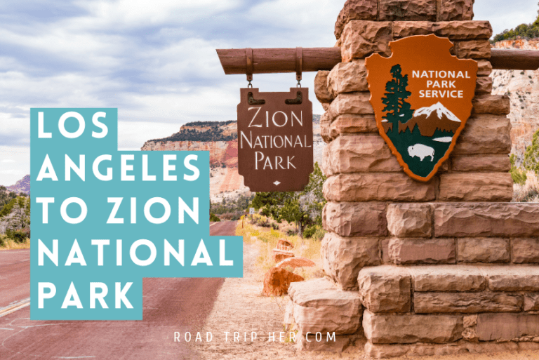 Los Angeles To Zion National Park